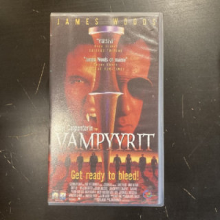 John Carpenterin Vampyyrit VHS (VG+/M-) -kauhu/toiminta-