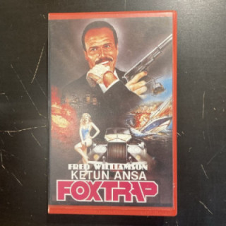 Foxtrap - Ketun ansa VHS (VG+/M-) -toiminta-