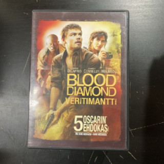 Blood Diamond - veritimantti DVD (VG+/M-) -toiminta-