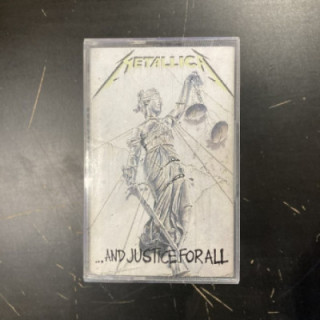 Metallica - ...And Justice For All (EU/1988) C-kasetti (VG+/VG) -thrash metal-