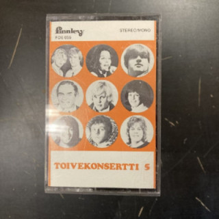 V/A - Toivekonsertti 5 C-kasetti (VG+/M-)