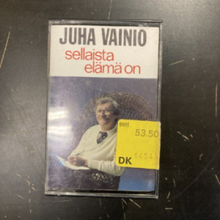 Juha Vainio - Sellaista elämä on C-kasetti (VG+/VG+) -iskelmä-