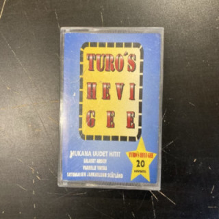 Turo's Hevi Gee - 20 Turo's Hevi Geetä C-kasetti (VG+/VG) -huumorimusiikki-