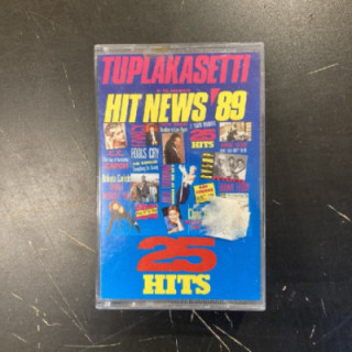 V/A - Hit News '89 C-kasetti (VG+/M-)