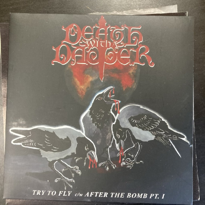 Death With A Dagger - Try To Fly / After The Bomb Pt.I 7'' (VG+-M-/M-) -heavy metal/punk rock-