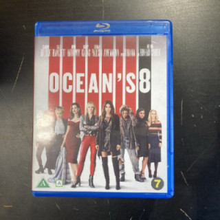 Ocean's 8 Blu-ray (M-/M-) -toiminta/komedia-