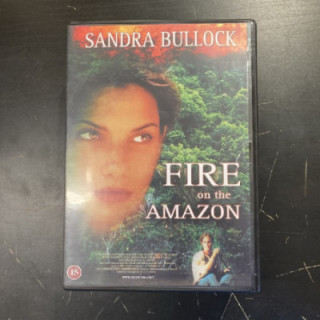 Amazon liekeissä DVD (VG+/M-) -seikkailu/draama-