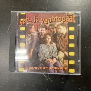 Satu ja Vaahtopäät - Nuoruus on seikkailu CD (VG+/VG+) -pop rock-