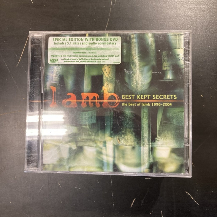 Lamb - Best Kept Secrets (The Best Of 1996-2004) (special edition) CD+DVD (M-/M-) -drum n bass-