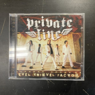 Private Line - Evel Knievel Factor CD (VG+/VG+) -hard rock-
