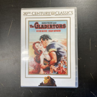 Gladiaattorit DVD (M-/M-) -toiminta/draama-