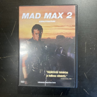 Mad Max 2 - asfalttisoturi DVD (M-/M-) -toiminta-