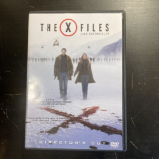 X-Files - usko koetuksella (director's cut) DVD (VG+/M-) -jännitys/sci-fi-