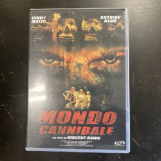 Mondo Cannibale (2004) DVD (VG+/M-) -kauhu- (italiankielinen/ei suomenkielistä tekstitystä)