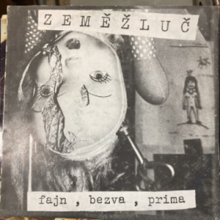 Zemezluc - Fajn, Bezva, Prima LP (VG+/VG+) -punk rock-
