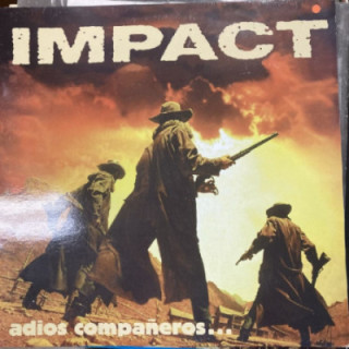 Impact - Adios Companeros LP (VG+/VG+) -punk rock-