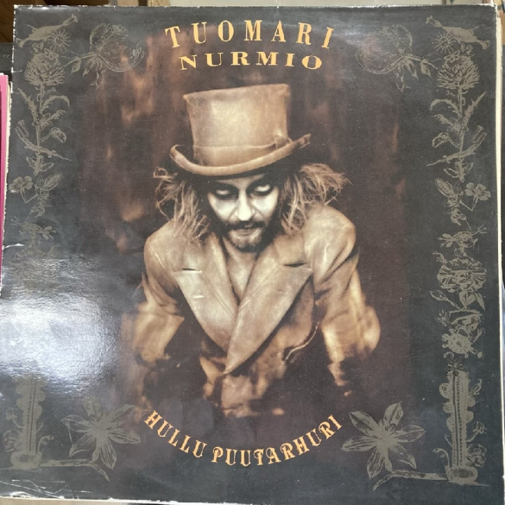 Tuomari Nurmio - Hullu puutarhuri (FIN/1992) LP (VG+-M-/VG+) -blues rock-