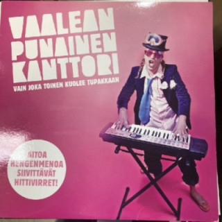 Vaaleanpunainen Kanttori - Vain joka toinen kuolee 12'' EP (VG+/M-) -synthpop-