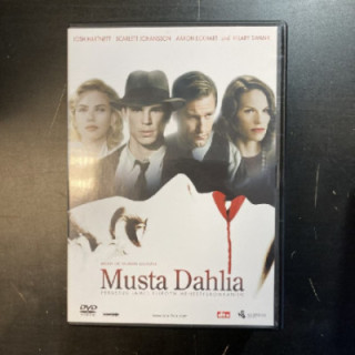 Musta Dahlia DVD (VG+/M-) -jännitys-