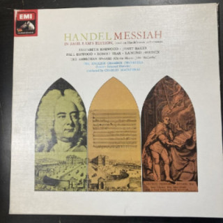 Handel - Messiah 3LP (VG+-M-/VG+) -klassinen-