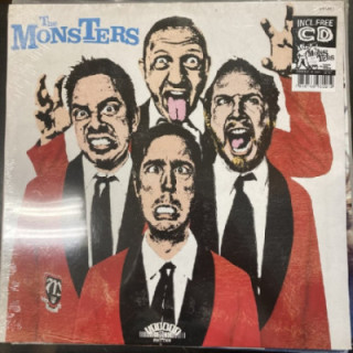 Monsters - ...Pop Up Yours! LP+CD (avaamaton) -garage punk-