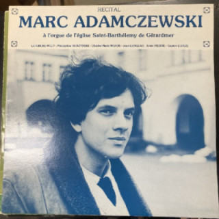 Marc Adamczewski - A l'orgue de l'eglise Saint-Berthelemy de Gerardmer LP (VG+-M-/M-) -klassinen-