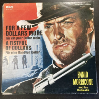 Ennio Morricone And His Orchestra - For A Few Dollars More / A Fistful Of Dollars LP (VG+-M-/VG+) -soundtrack-
