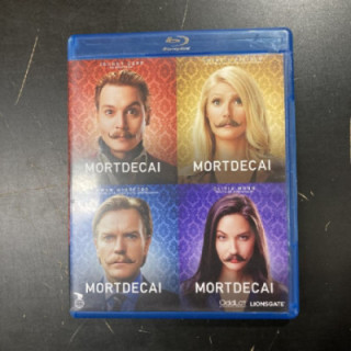 Mortdecai Blu-ray (VG+/M-) -toiminta/komedia-