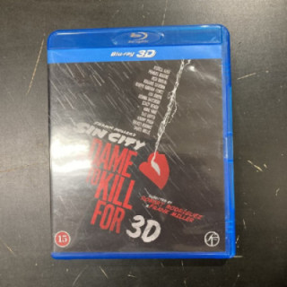 Sin City - A Dame To Kill For Blu-ray 3D (M-/M-) -toiminta-