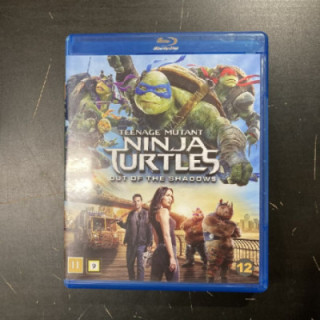 Teenage Mutant Ninja Turtles - Out Of The Shadows Blu-ray (M-/M-) -seikkailu/komedia-