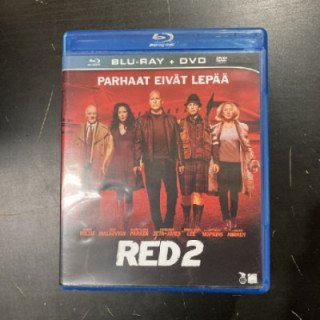 Red 2 Blu-ray+DVD (M-/M-) -toiminta/komedia-
