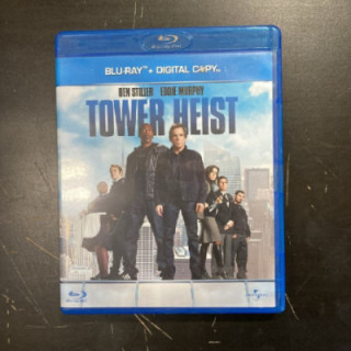 Tower Heist Blu-ray (M-/M-) -toiminta/komedia-