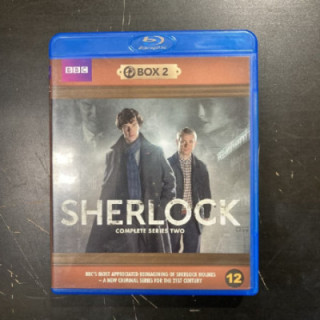 Uusi Sherlock - Kausi 1 Blu-ray (M-/M-) -tv-sarja-