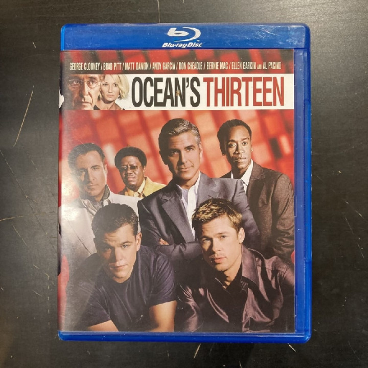 Ocean's Thirteen Blu-ray (M-/M-) -toiminta/komedia-