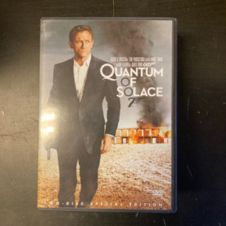 007 Quantum Of Solace (special edition) 2DVD (VG+/M-) -toiminta-