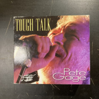 Pete Gage - Tough Talk CD (VG/VG) -blues rock-