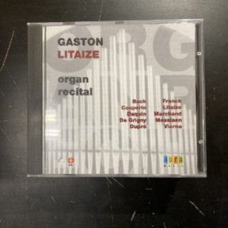 Gaston Litaize - Organ Recital CD (M-/M-) -klassinen-