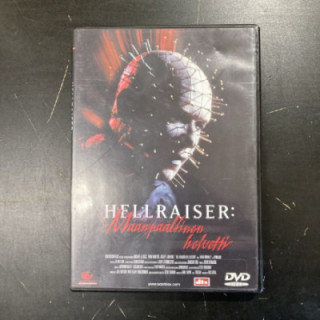 Hellraiser - Maanpäällinen helvetti DVD (VG+/M-) -kauhu-
