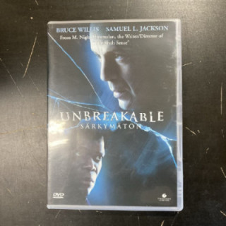 Unbreakable - särkymätön DVD (VG/M-) -jännitys/sci-fi-