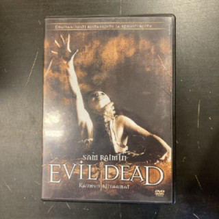 Evil Dead (1981) DVD (VG+/M-) -kauhu-