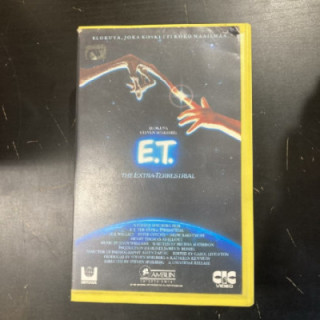 E.T. - The Extra-Terrestrial VHS (VG+/VG+) -draama/sci-fi-