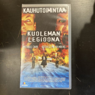Kuoleman legioona VHS (VG+/M-) -kauhu/komedia-