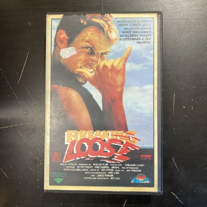 Breaking Loose VHS (VG+/VG+) -toiminta-