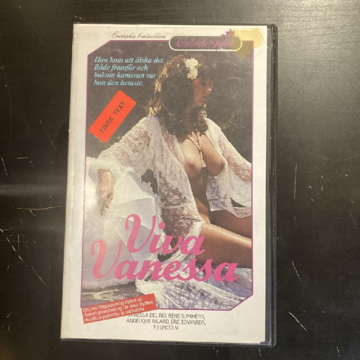 Viva Vanessa / Black Busters VHS (VG+/M-) -aikuisviihde-