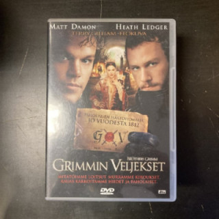 Grimmin veljekset DVD (VG+/M-) -seikkailu/komedia-