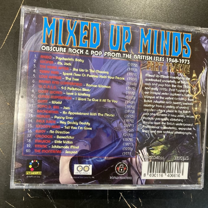 V/A - Mixed Up Minds Part Twelve (Obscure Rock & Pop From The British Isles 1968-1973) CD (VG/VG+)