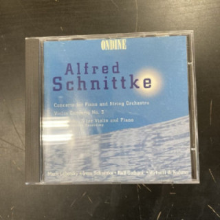 Schnittke - Concerto For Piano And String Orchestra / Violin Concerto No.3 / Sonata No.3 CD (M-/VG+) -klassinen-