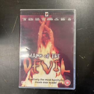 Mark Of The Devil DVD (VG+/VG+) -kauhu- (ei suomenkielistä tekstitystä)