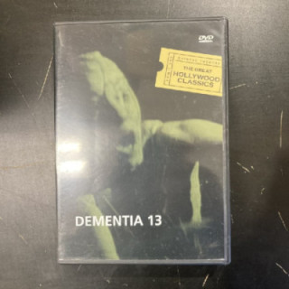 Dementia 13 DVD (VG+/M-) -kauhu-