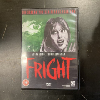 Fright (1971) DVD (VG+/M-) -kauhu- (ei suomenkielistä tekstitystä)